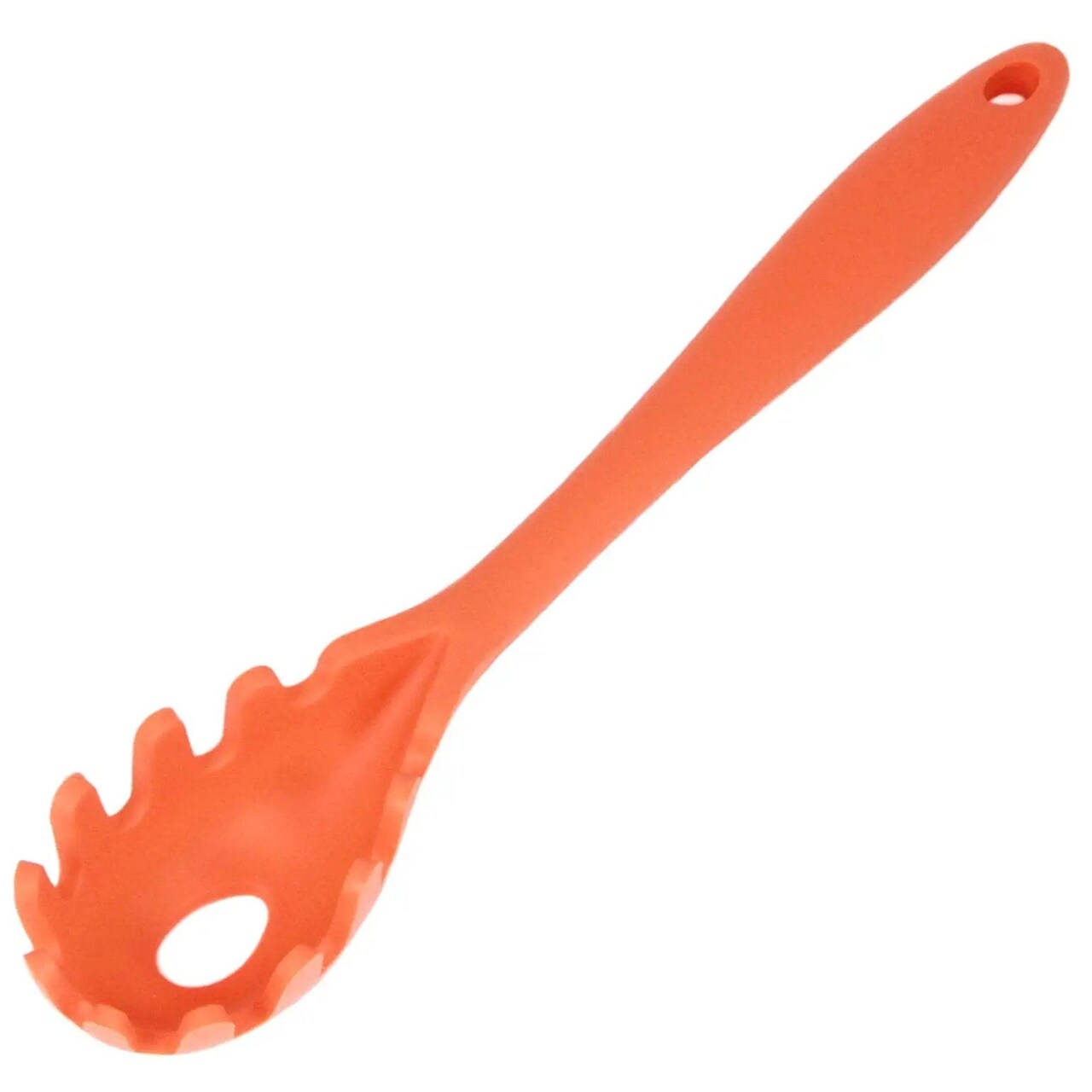 Chef Craft 11.5" Premium Heat Resistant Silicone Spaghetti Server / Pasta Fork